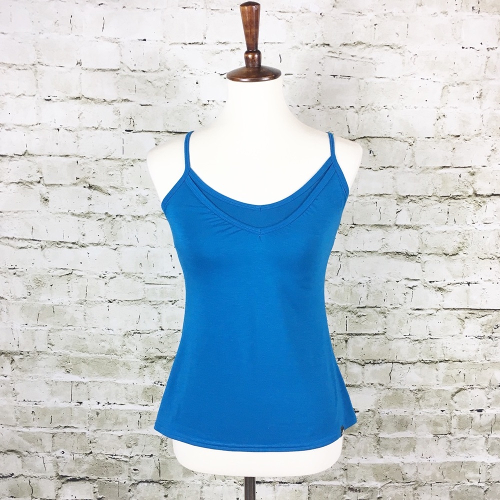 The North Face Blue Athletic Tank Top (Size S)